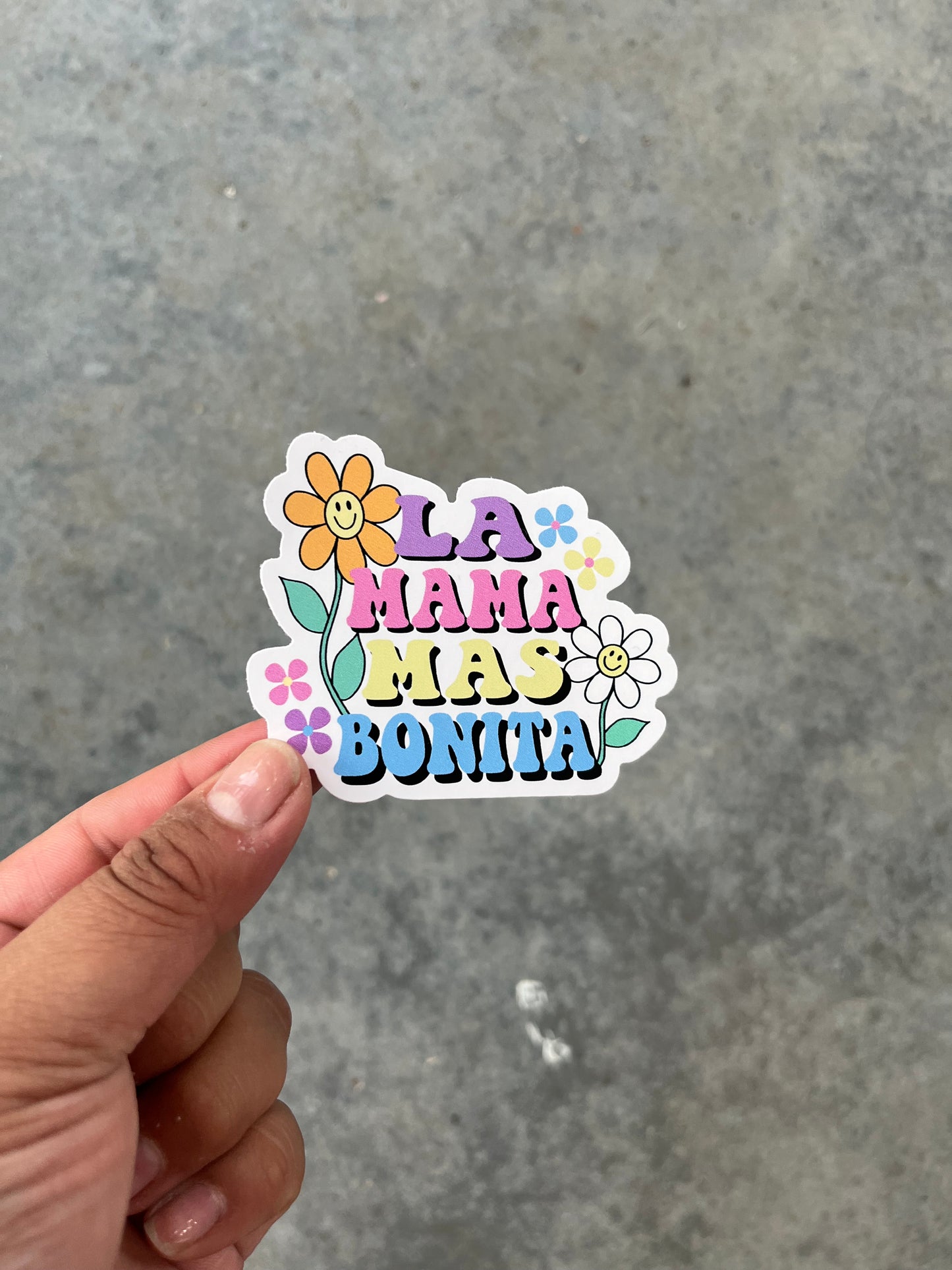 La Mamá Más Bonita Sticker