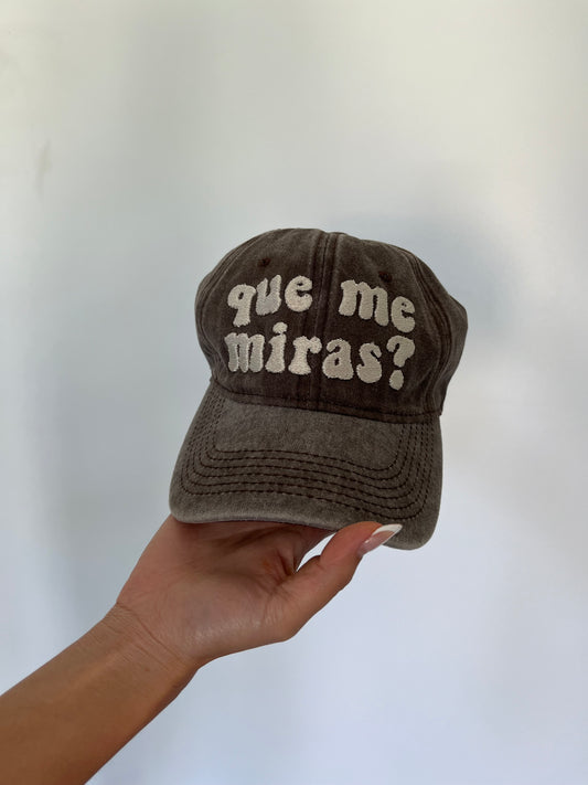 Que Me Miras? Baseball Hat