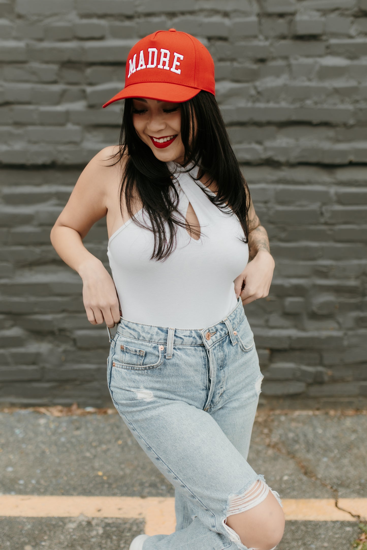 Madre Red Trucker Hat