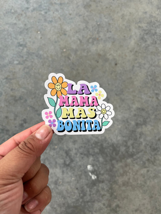 La Mamá Más Bonita Sticker
