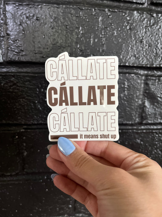 Callate Stickers