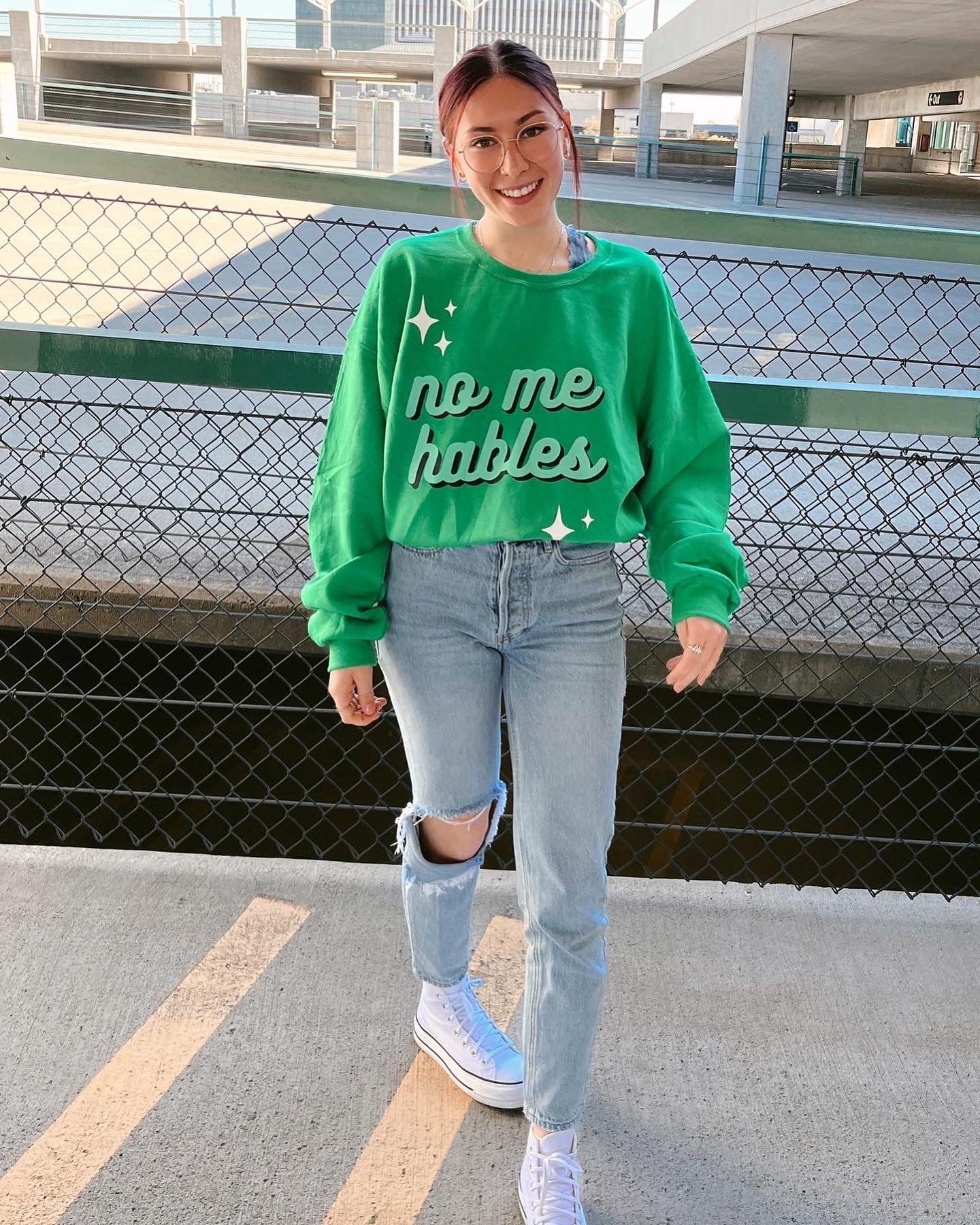 No Me Hables (Don't Talk to Me) Sweatshirt