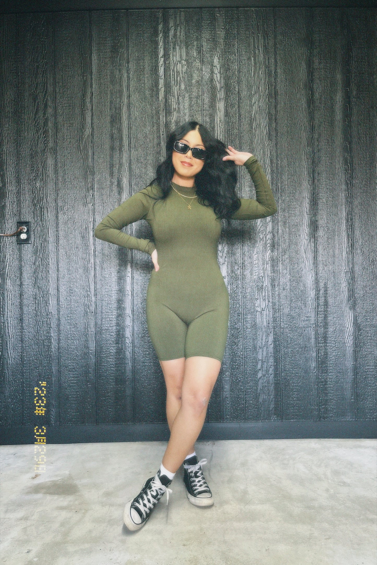 Green with Envy Romper